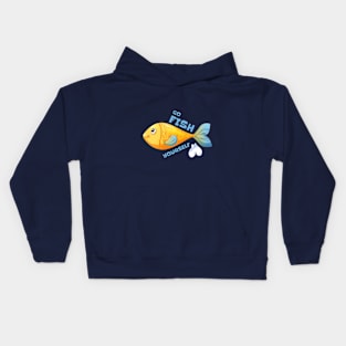 Go Fish Yourself Kids Hoodie